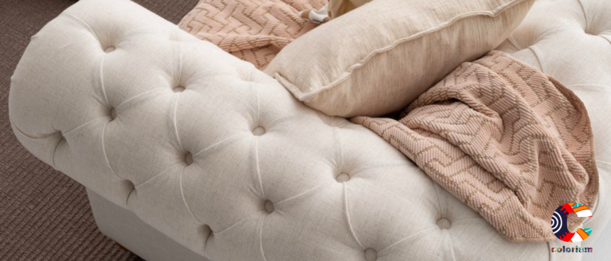 Триместен диван «Aspendos Linen» от серия Colorium, ширина 250см