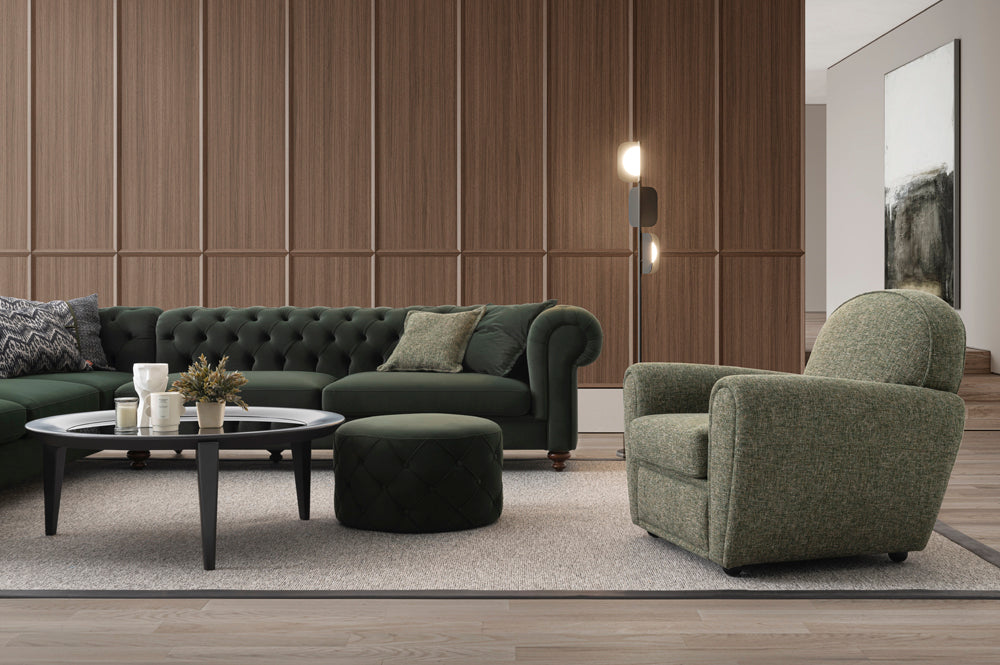 Ъглов диван «Aspendos» - Опция 14, с шест декоративни възглавници, ширина 320см