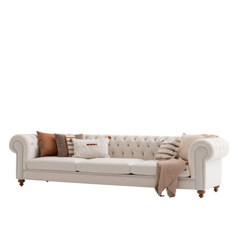 Четириместен диван «Aspendos Linen» от серия Colorium, ширина 320см