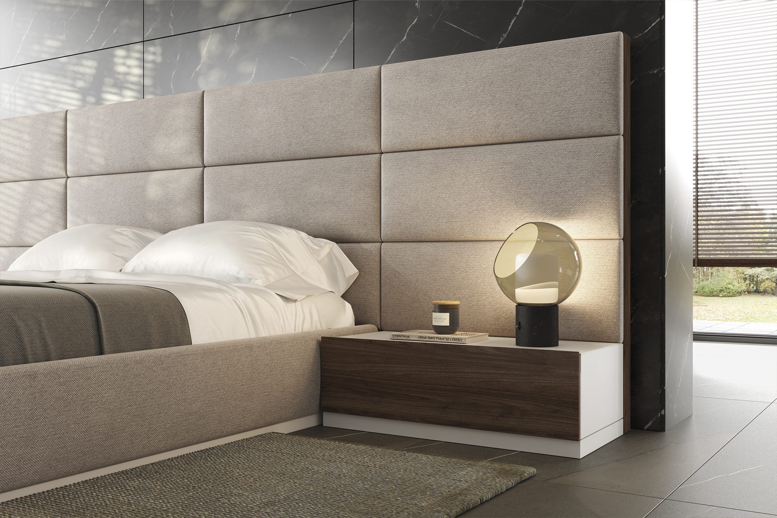 Нощно шкафче «Atlanta» + чекмедже, с избор на размер