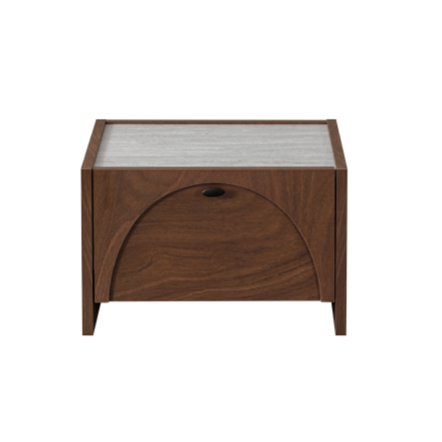 Нощно шкафче «Malaga» + чекмедже, размер 60х39х45см