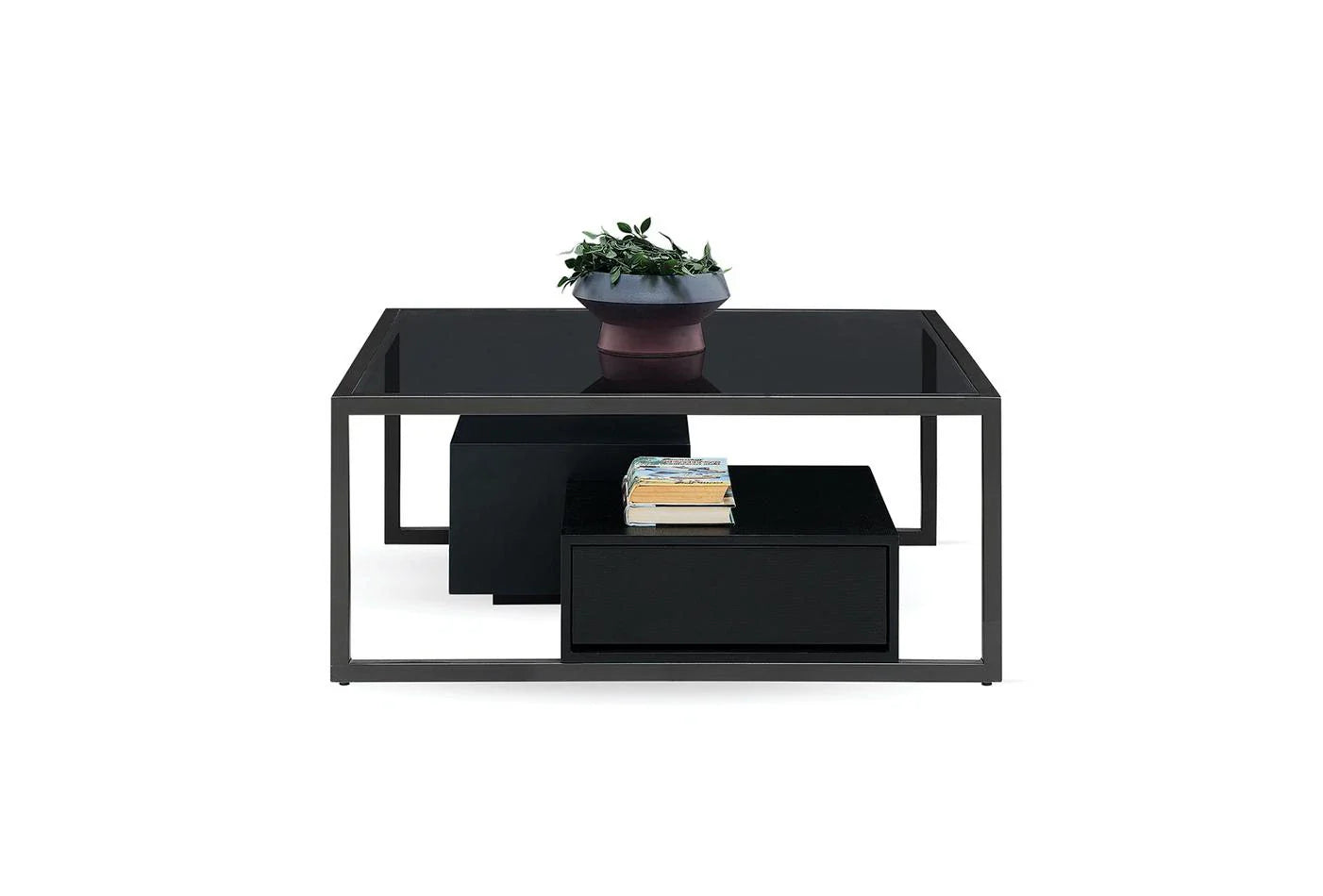 Холна маса «Berta» с две чекмеджета, размер 89х39х89см