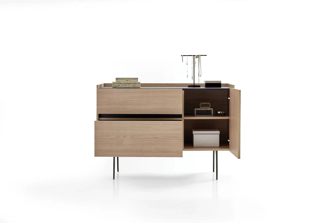 Скрин «Terra» с две чекмеджета и врата, размер 125х87х47см