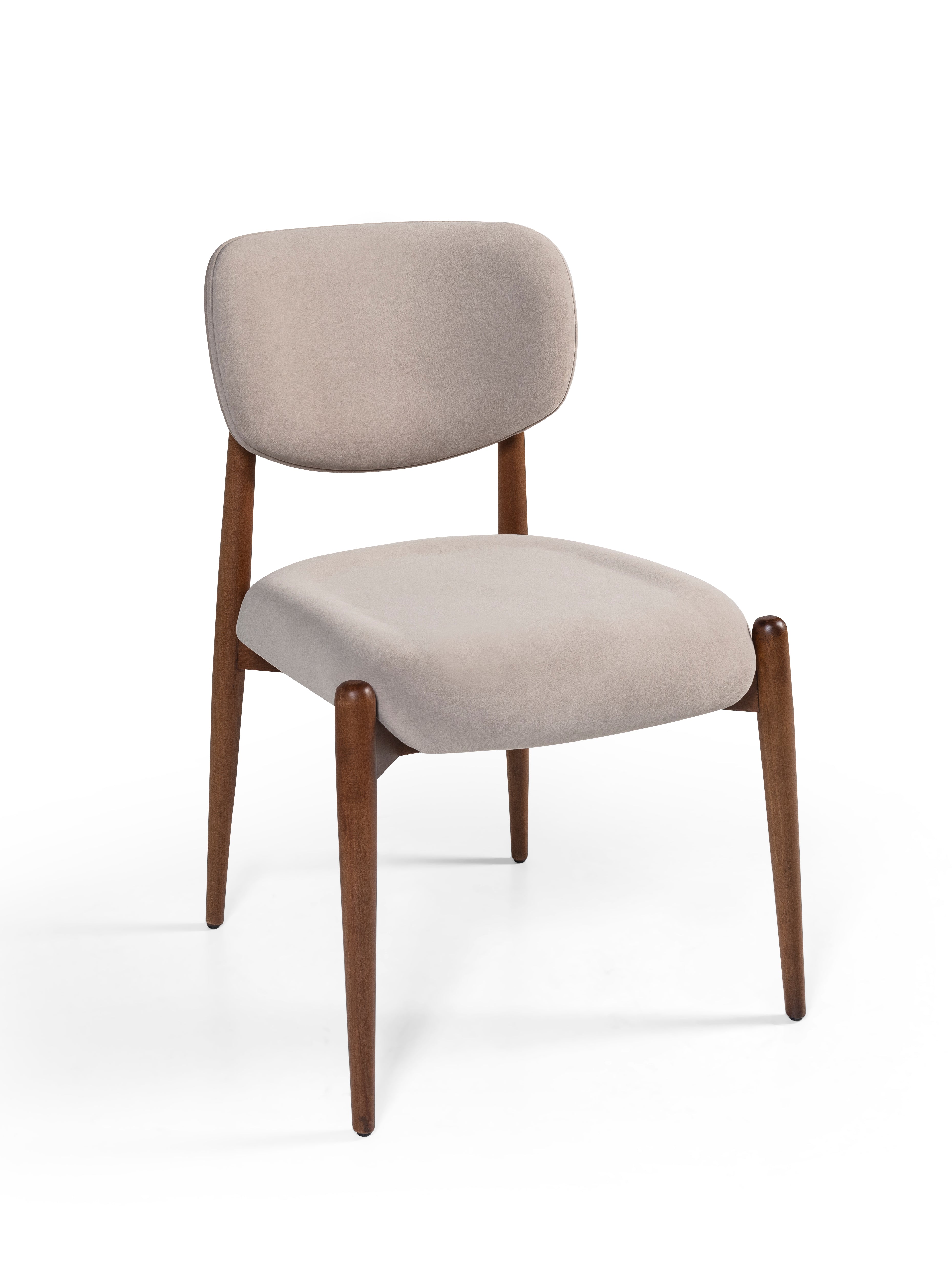 Трапезен стол «Berfu» с тапицерия, 100+ вида дамаски