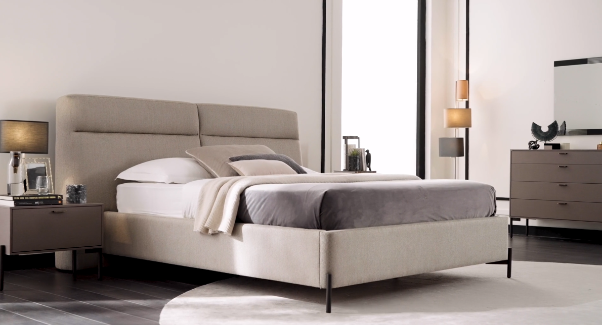 Тапицирана табла за легло «Berta»