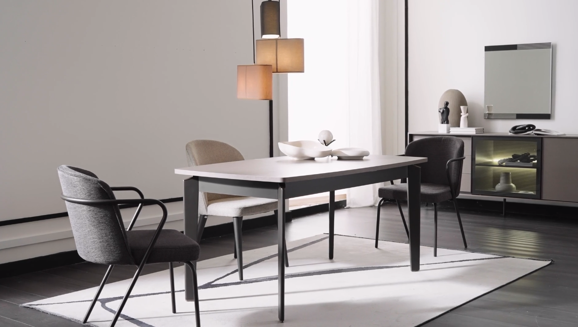 Трапезна разтегателна маса «Berta» с размер 160х77х90см