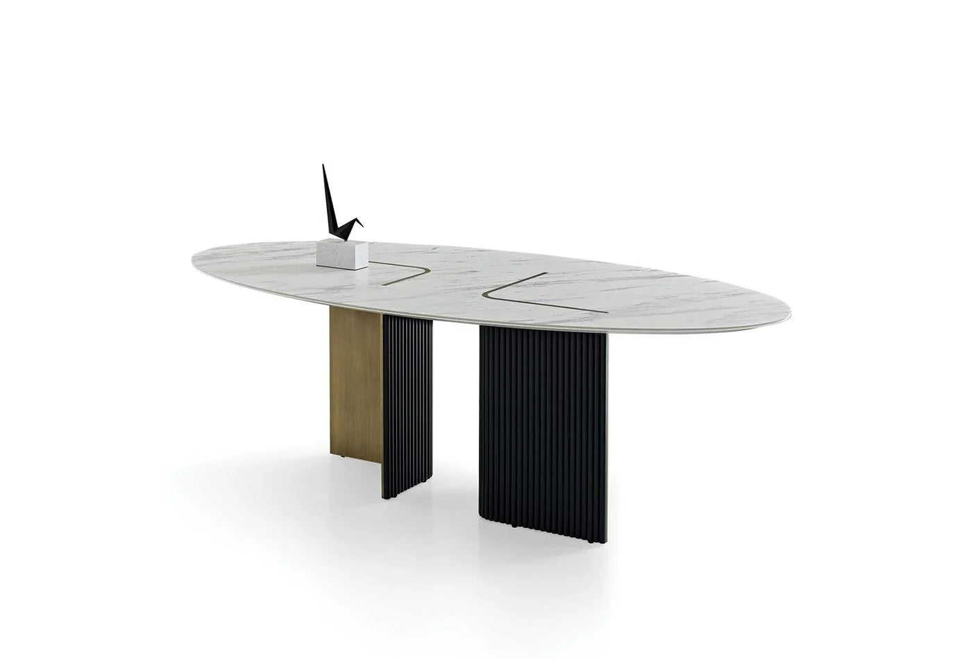 Трапезна маса «Nagoya» + керамичен плот, размер 240х77х116см