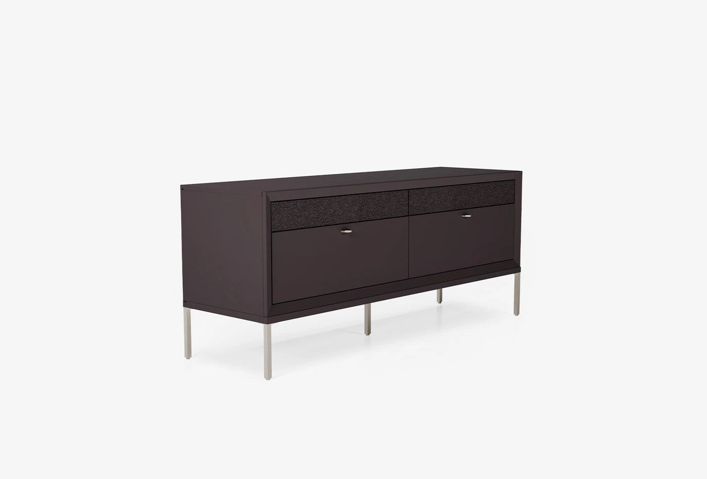 Бюфет «Fit & Flex» с четири чекмеджета, метални крака, размер 160х68х48см