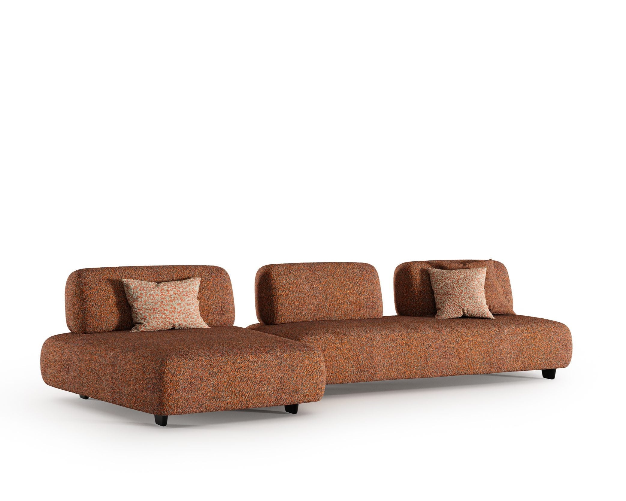 10 модула за модулен разтегателен диван «Bon Bon Linea»