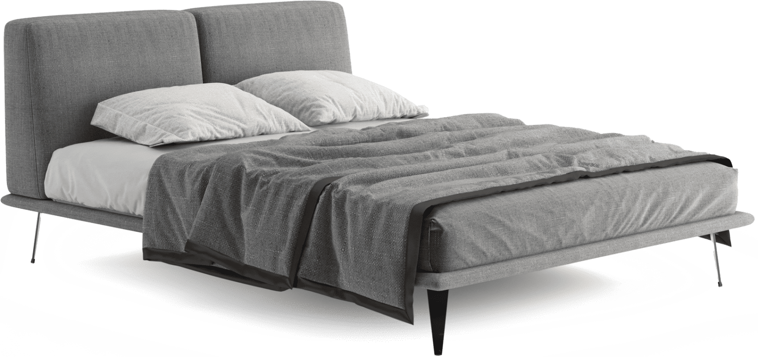 Тапицирано легло «Bristol» с ултра тънка основа