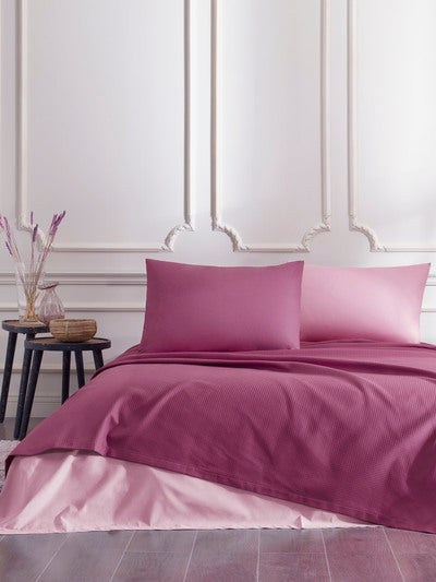 Двоен спален комплект Özdilek Pembe Colourist