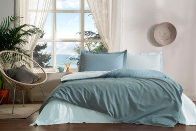 Единичен спален комплект «Maldiv» - 3 части, памук, ранфорс