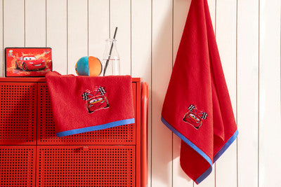 Детски комплект за баня «Cars» - памук