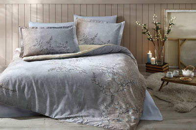 Двоен спален комплект «Pastoral Brise» - 4 части, памучен сатен