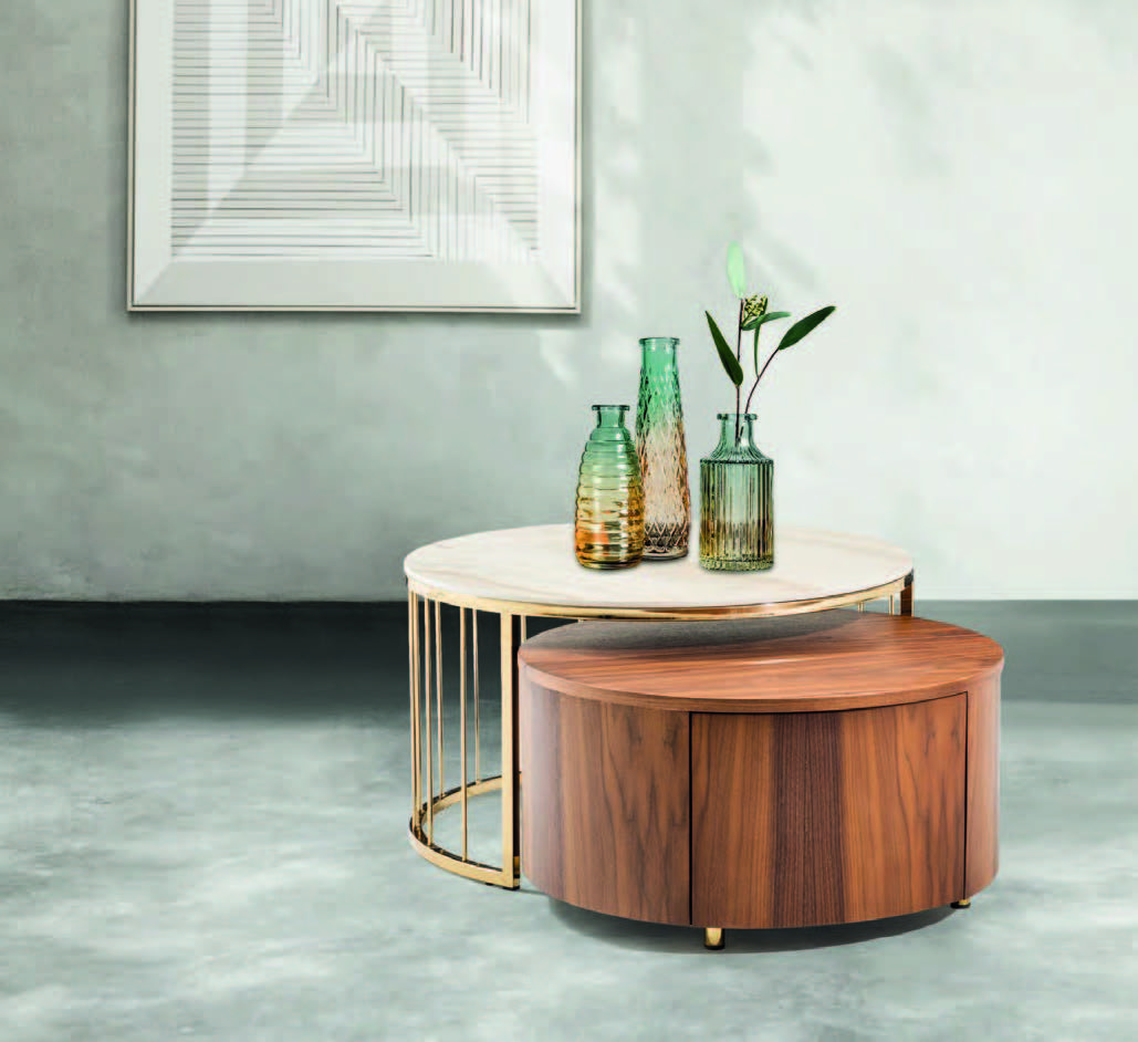 Холна маса «1058 Aja» с чекмедже, комплект от два броя