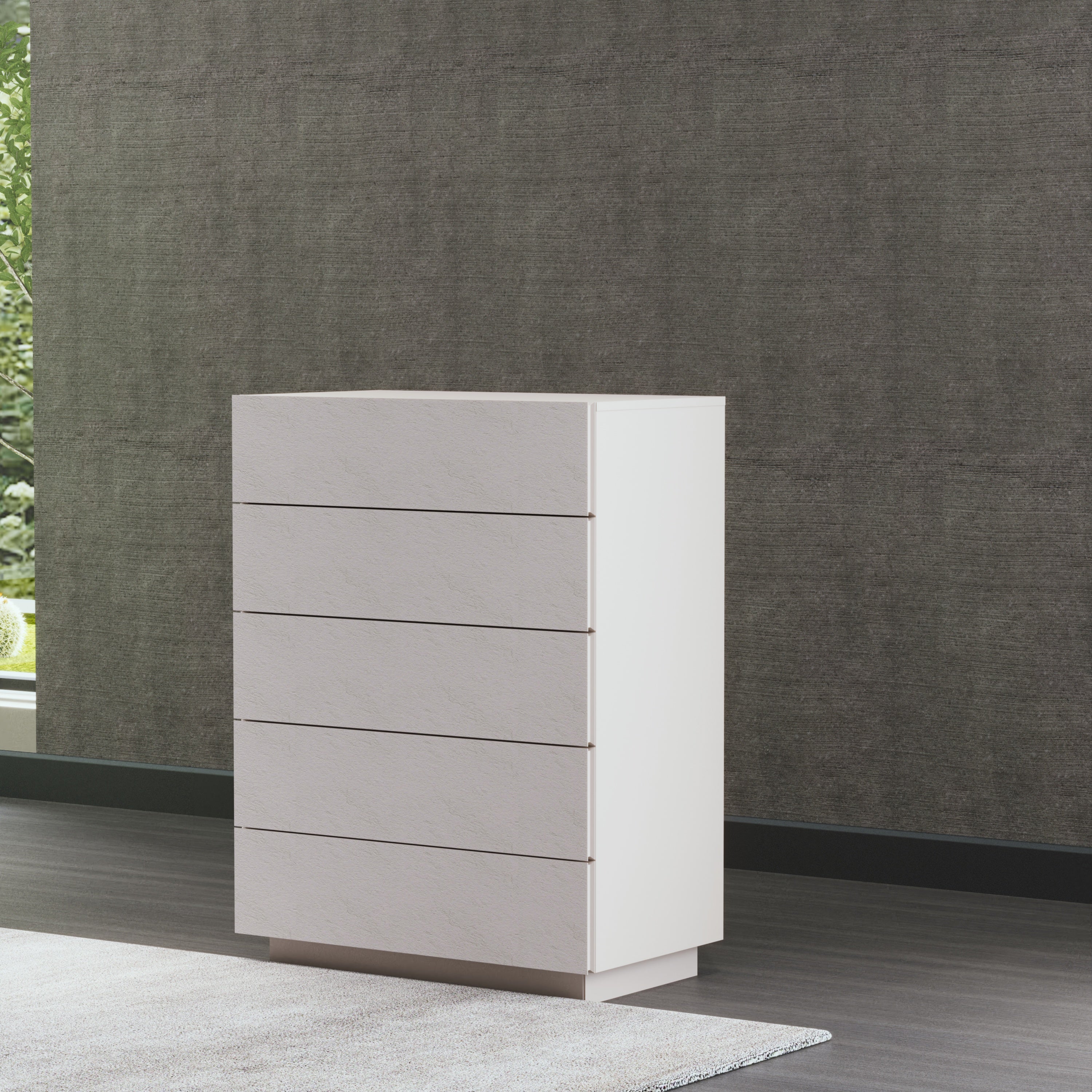 Скрин «Kasmir» с пет чекмеджета, размер 78х109х46см