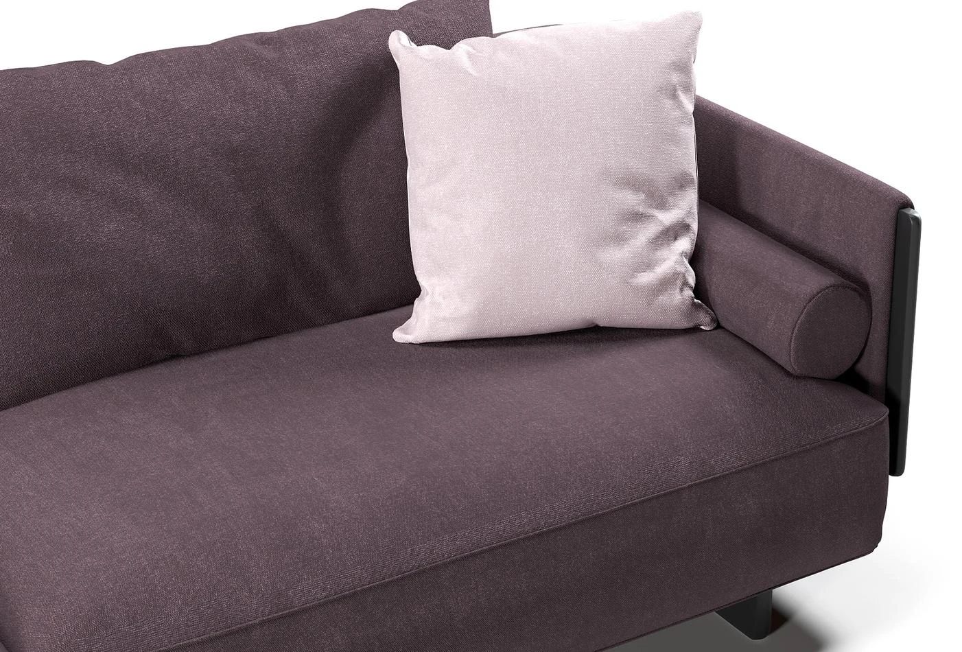 Tриместен диван «Canton» + 5 декоративни възглавници, ширина 240см