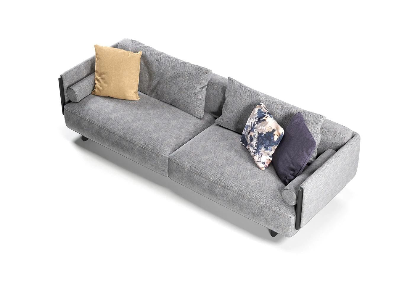 Четириместен диван «Canton» + пет декоративни възглавници, ширина 260см