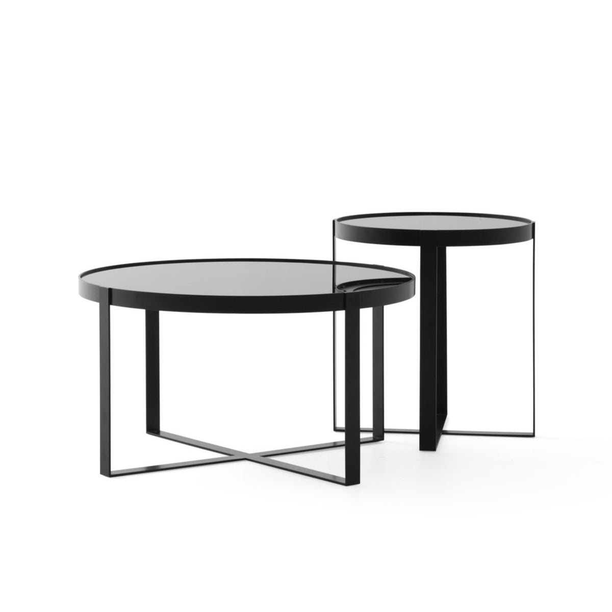 Помощна маса «Capella Long» - стъклен плот