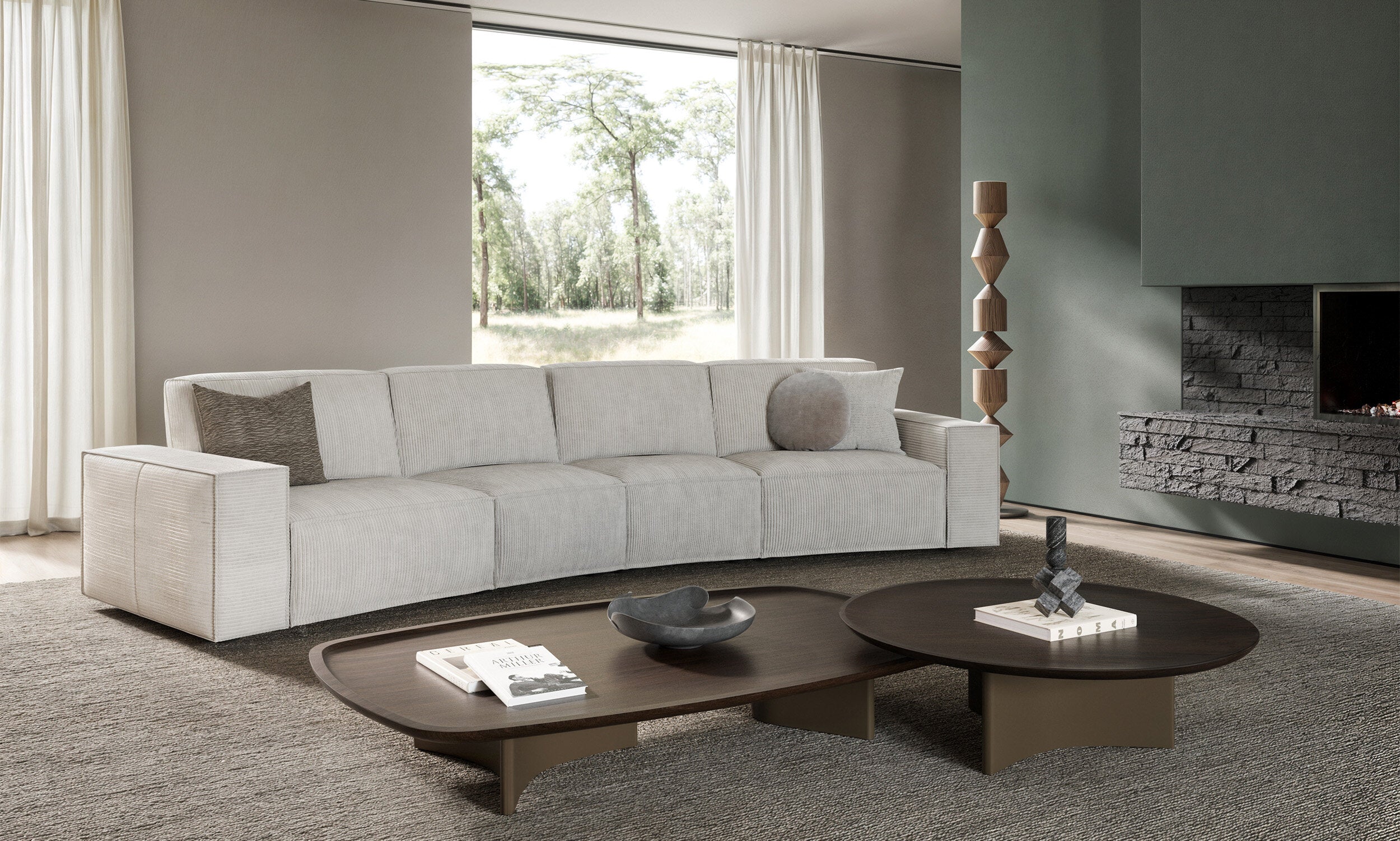 74 готови конфигурации на модулен разтегателен диван «Cavalli»