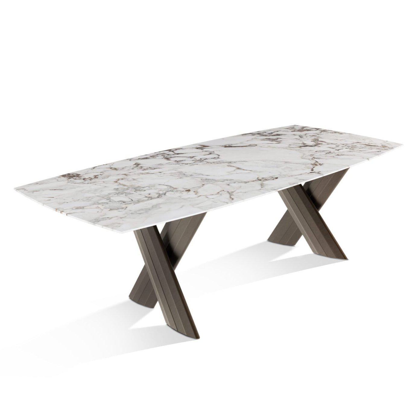 Трапезна маса «Minera Cross» с керамичен плот