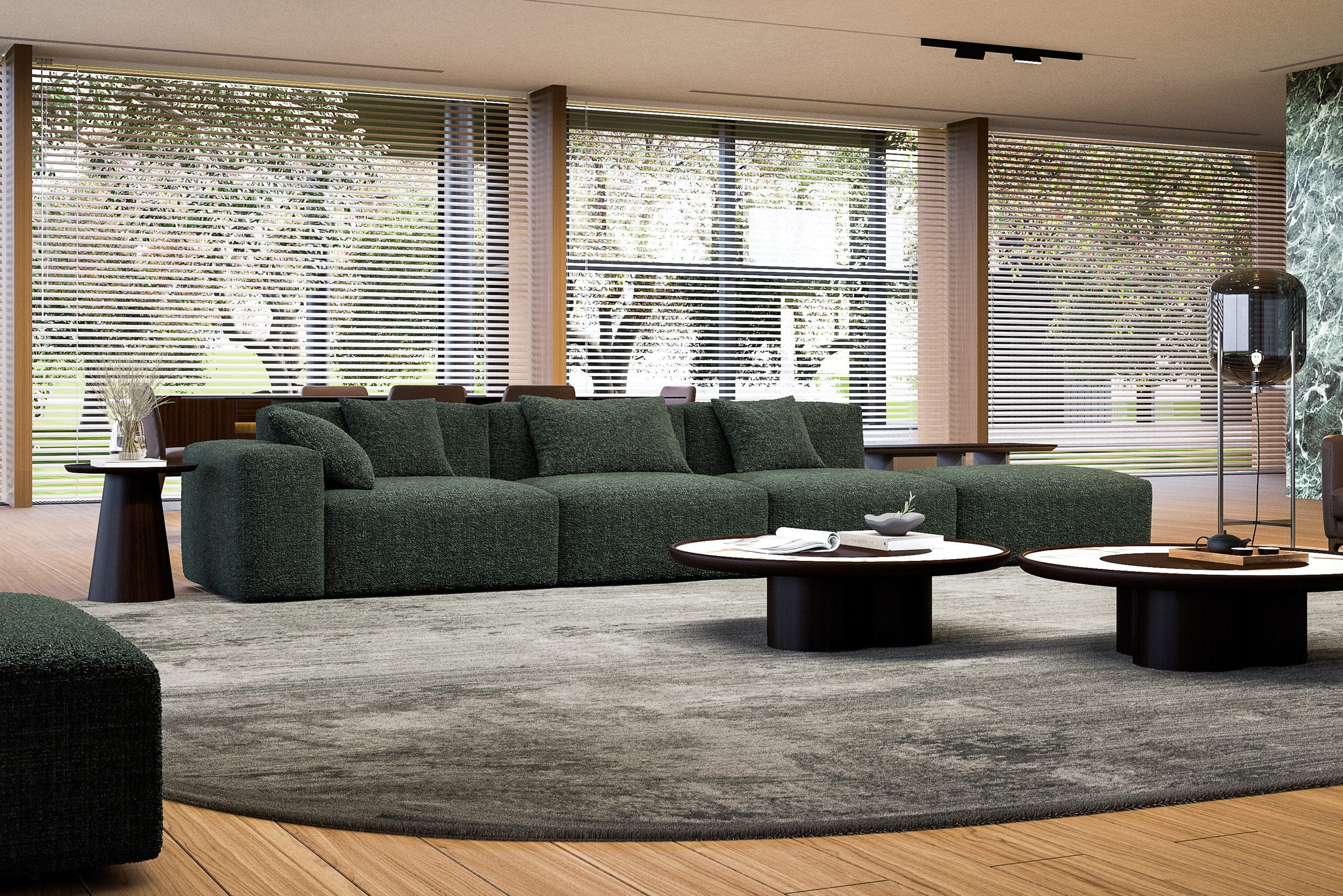 15 модула за модулен диван «Cubic»