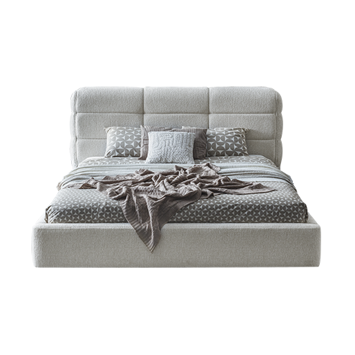 Тапицирано легло «Point» с място за съхранение, повдигащ механизъм