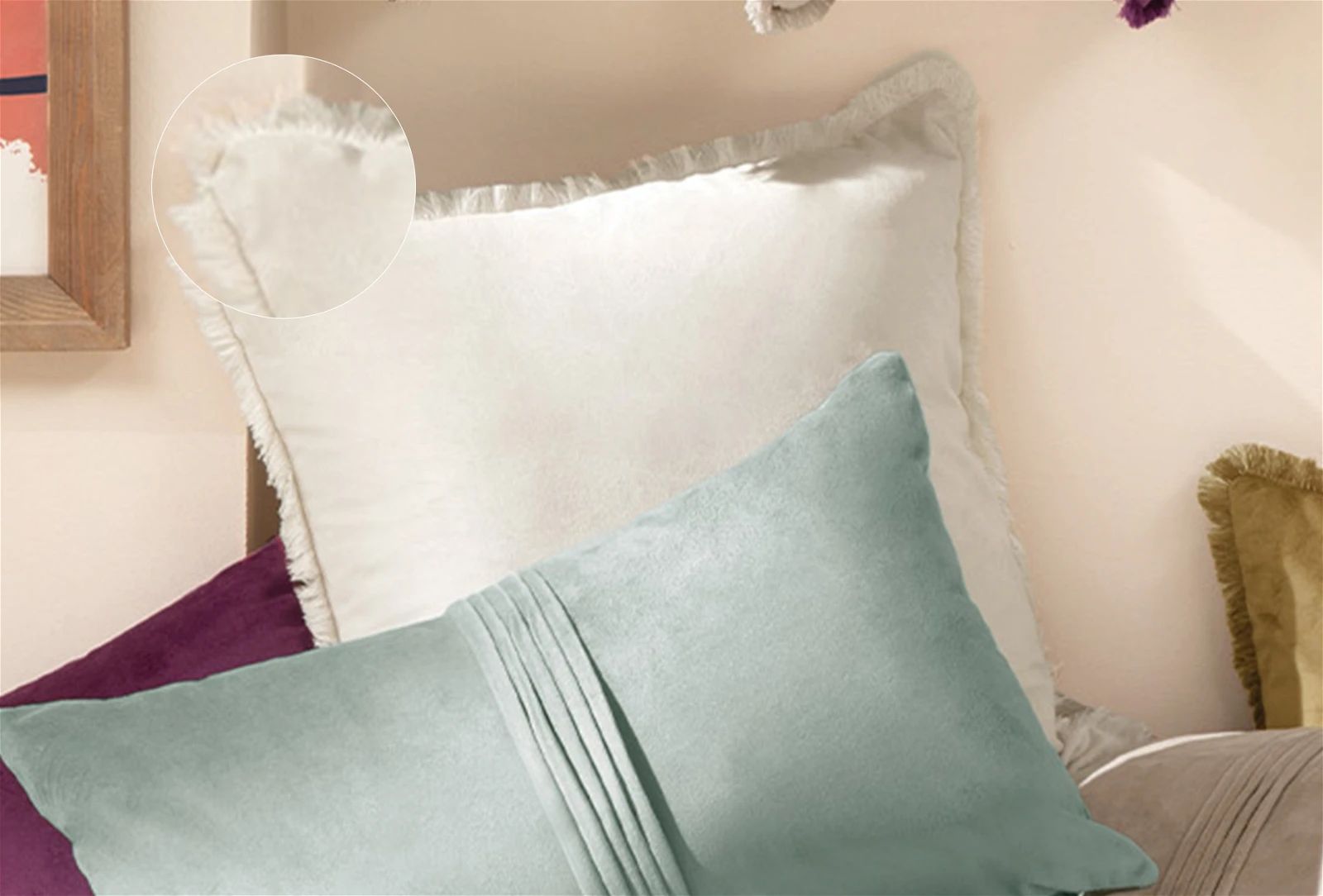 Декоративна възглавница «Donna Ecru»