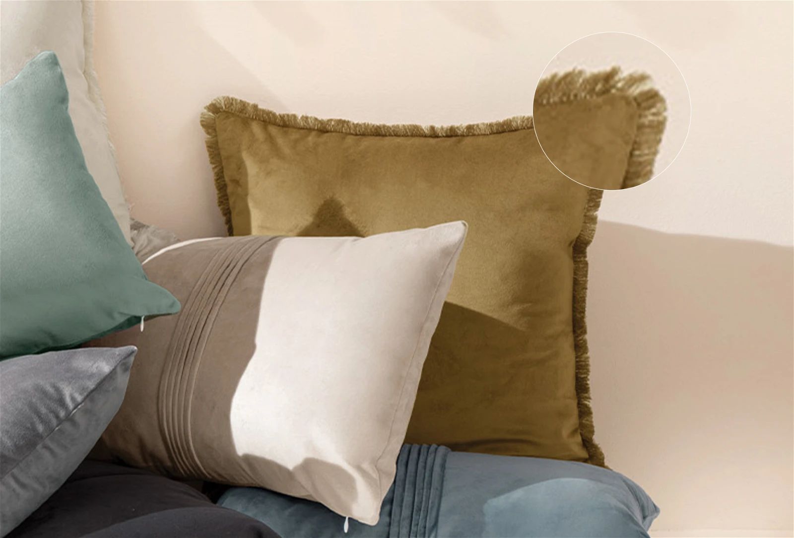 Декоративна възглавница «Donna Mustard»