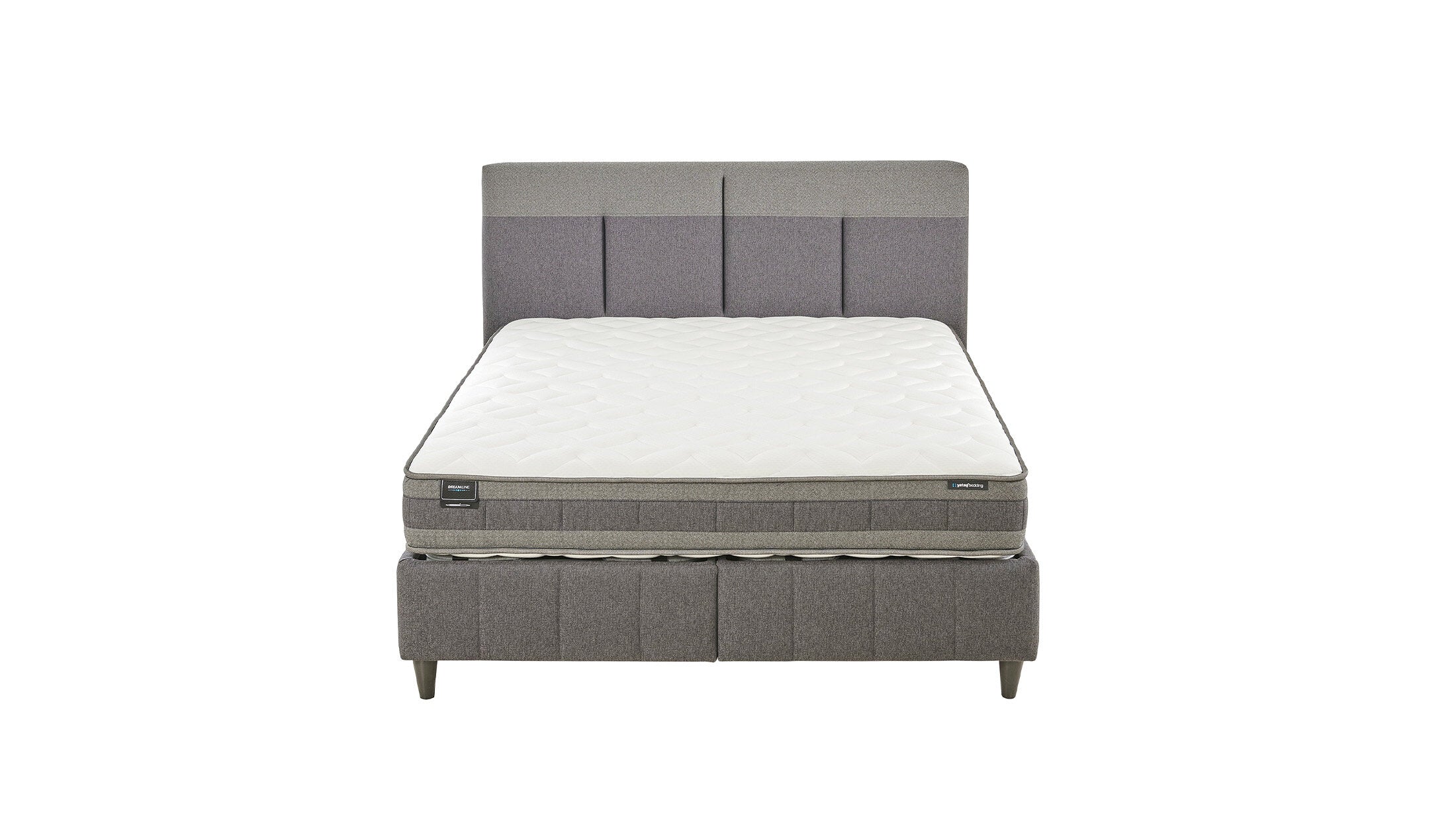 Тапицирана основа за легло «Dream Line» с място за съхранение, повдигащ механизъм, система за безшумно затваряне