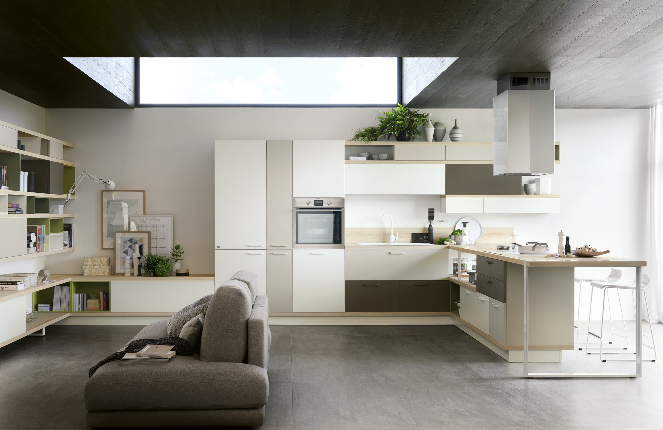 Кухня Scavolini Foodshelf