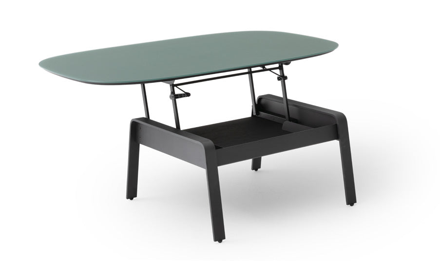 Холна маса «Emerald» с повдигащ се плот, размер 132х41х79см