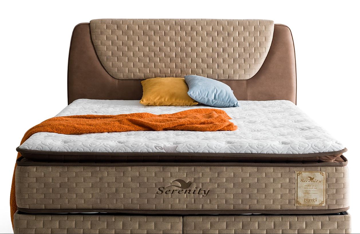 Тапицирана табла за легло «Serenity»