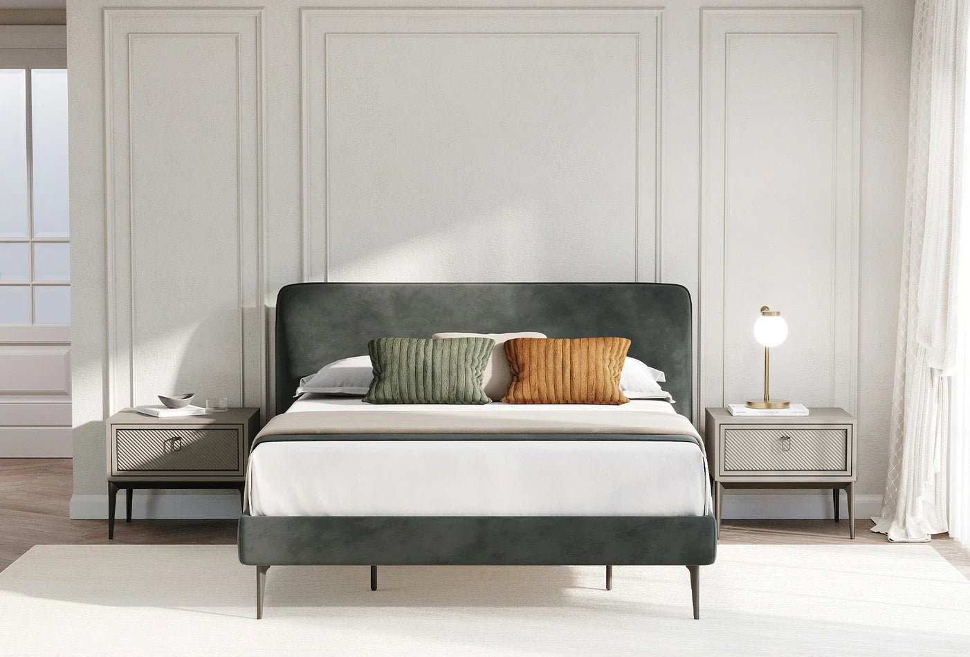 Тапицирано легло «Hera» + табла