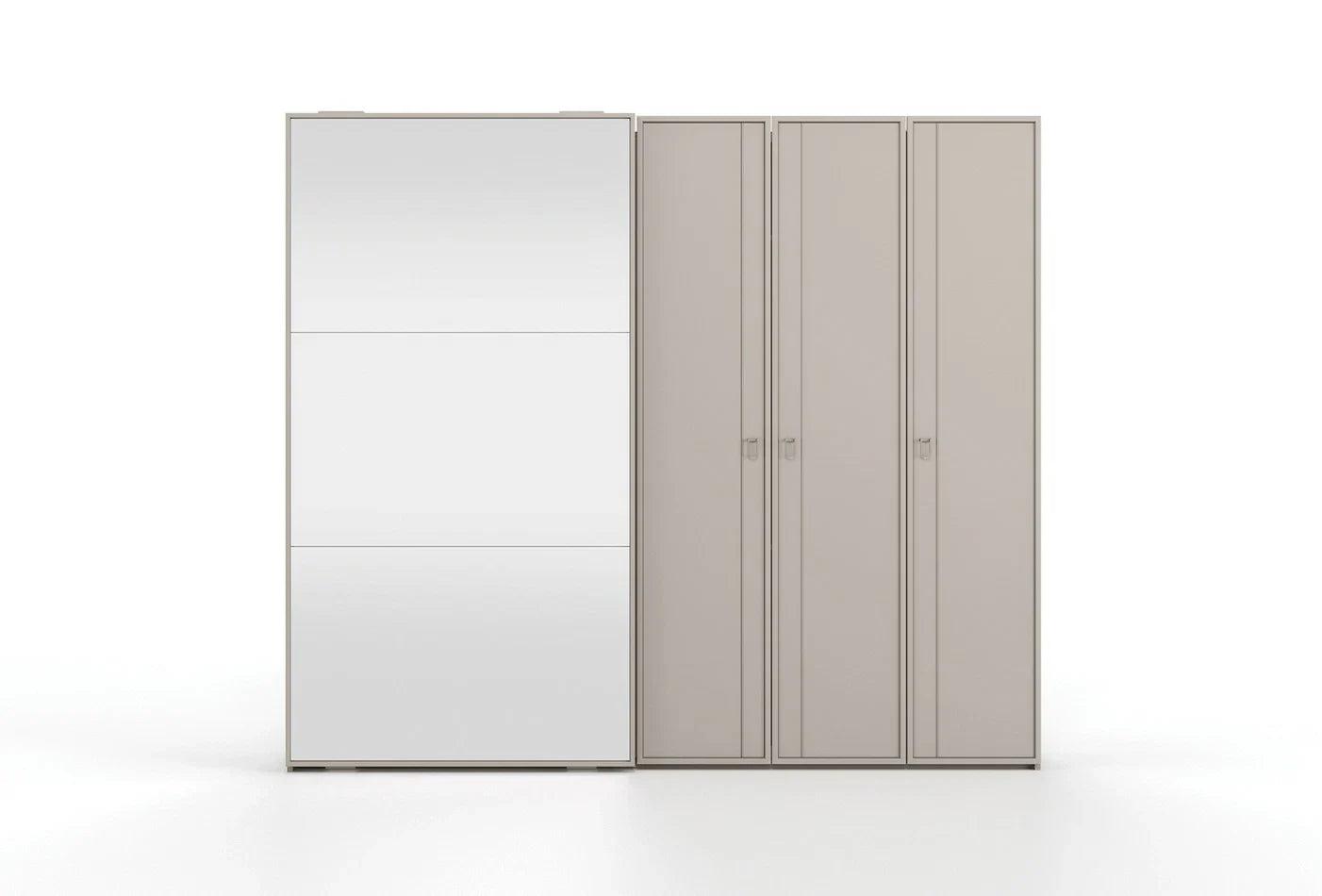 Гардероб «Hera» с огледална врата, ширина 253см