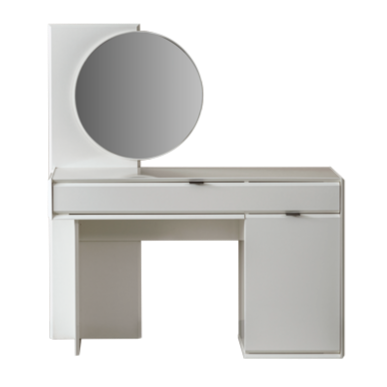 Тоалетка «Sirius» + огледало, с чекмедже и шкаф, размер 126х140х46см