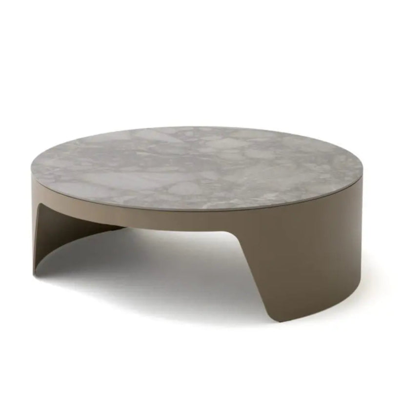 Холна маса «Element Middle» с керамичен плот, размер 90х31х90см