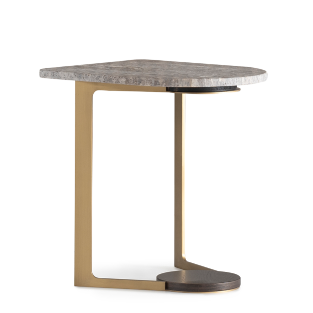 Помощна маса «Enzo» - с мраморен плот