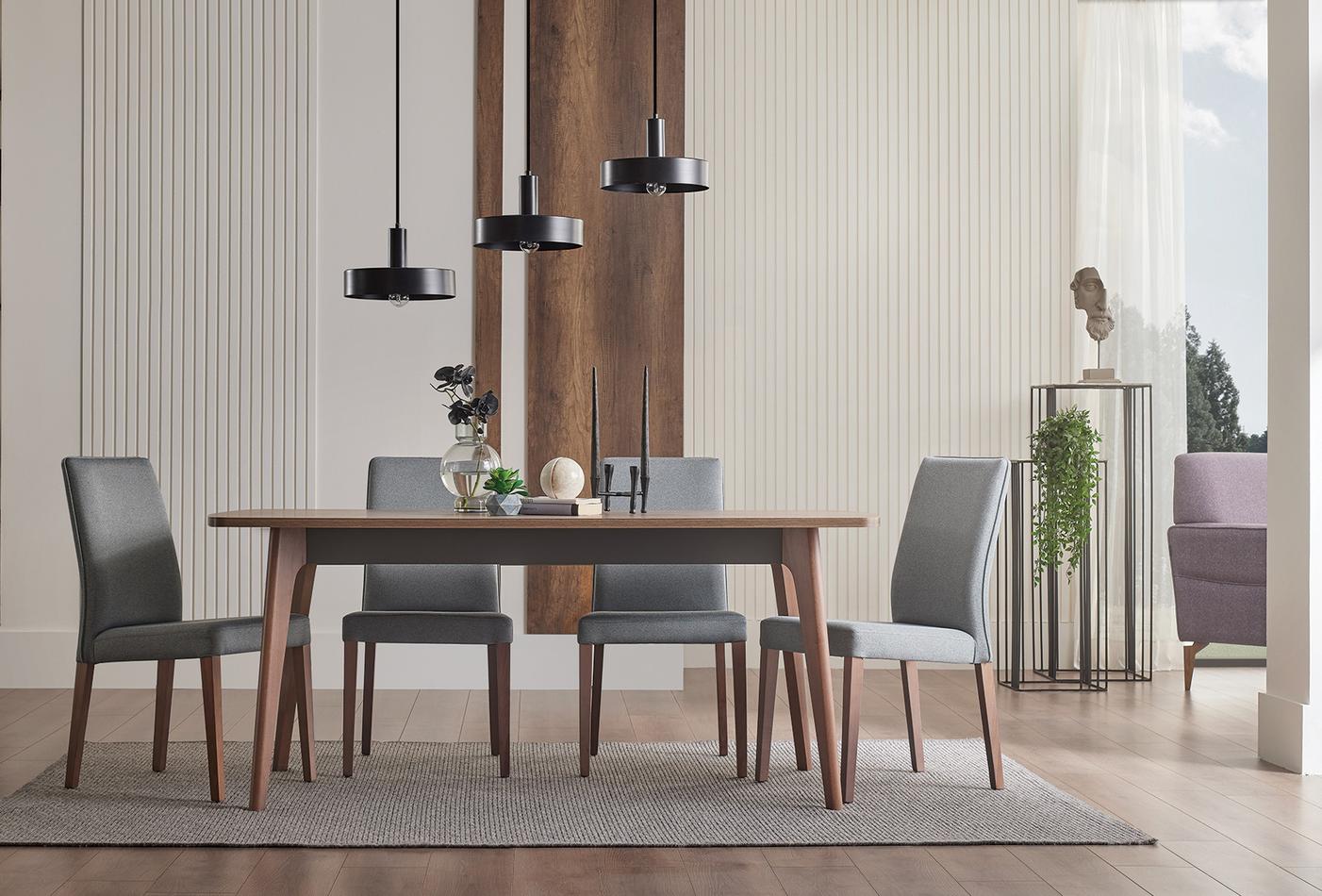 Трапезен стол «Cordell» с тапицерия