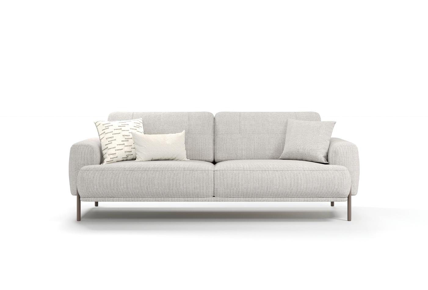 Триместен разтегателен диван «Varena» + 3 декоративни възглавници, ширина 228см