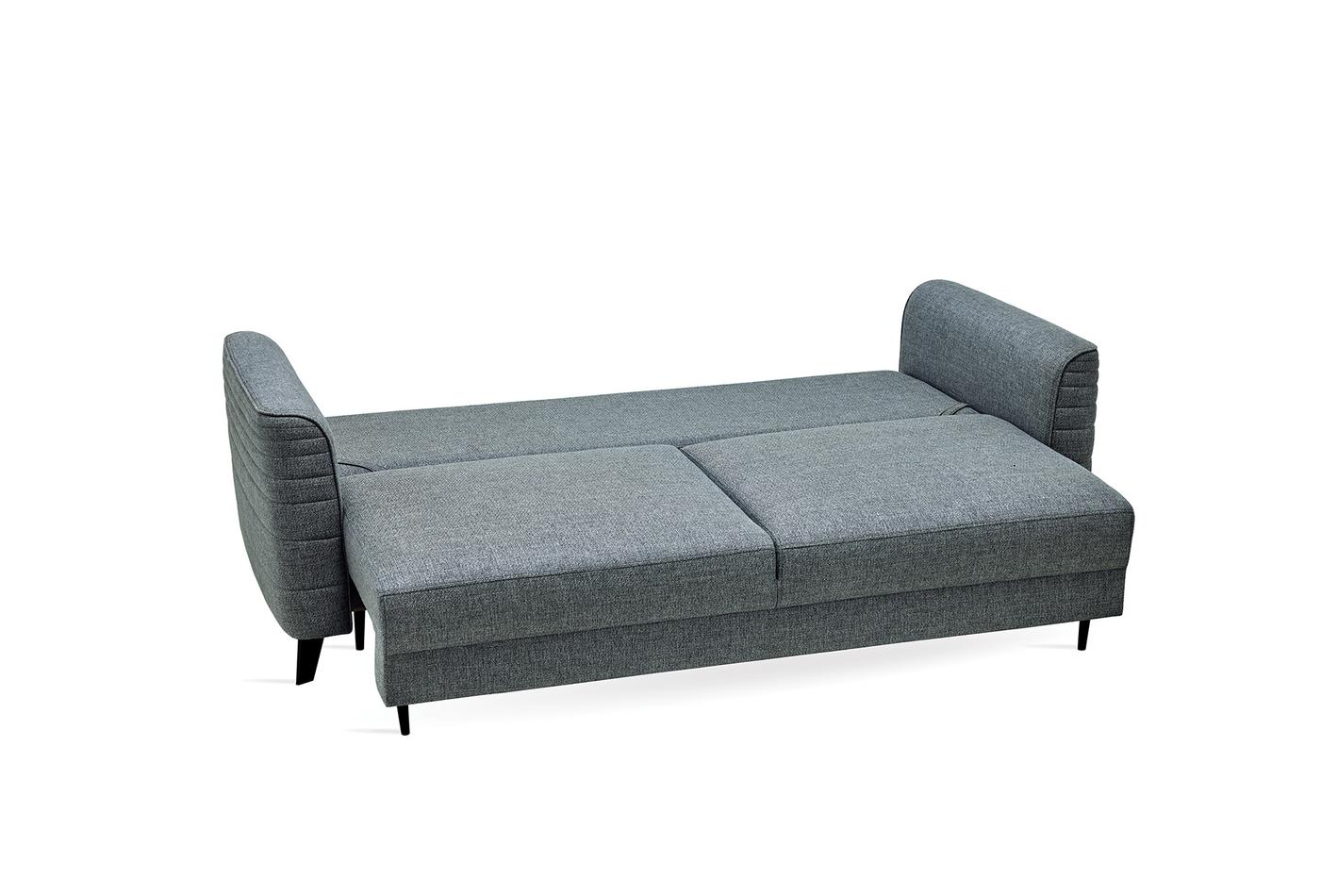 Триместен разтегателен диван «Grace» + 3 декоративни възглавници, ширина 225см