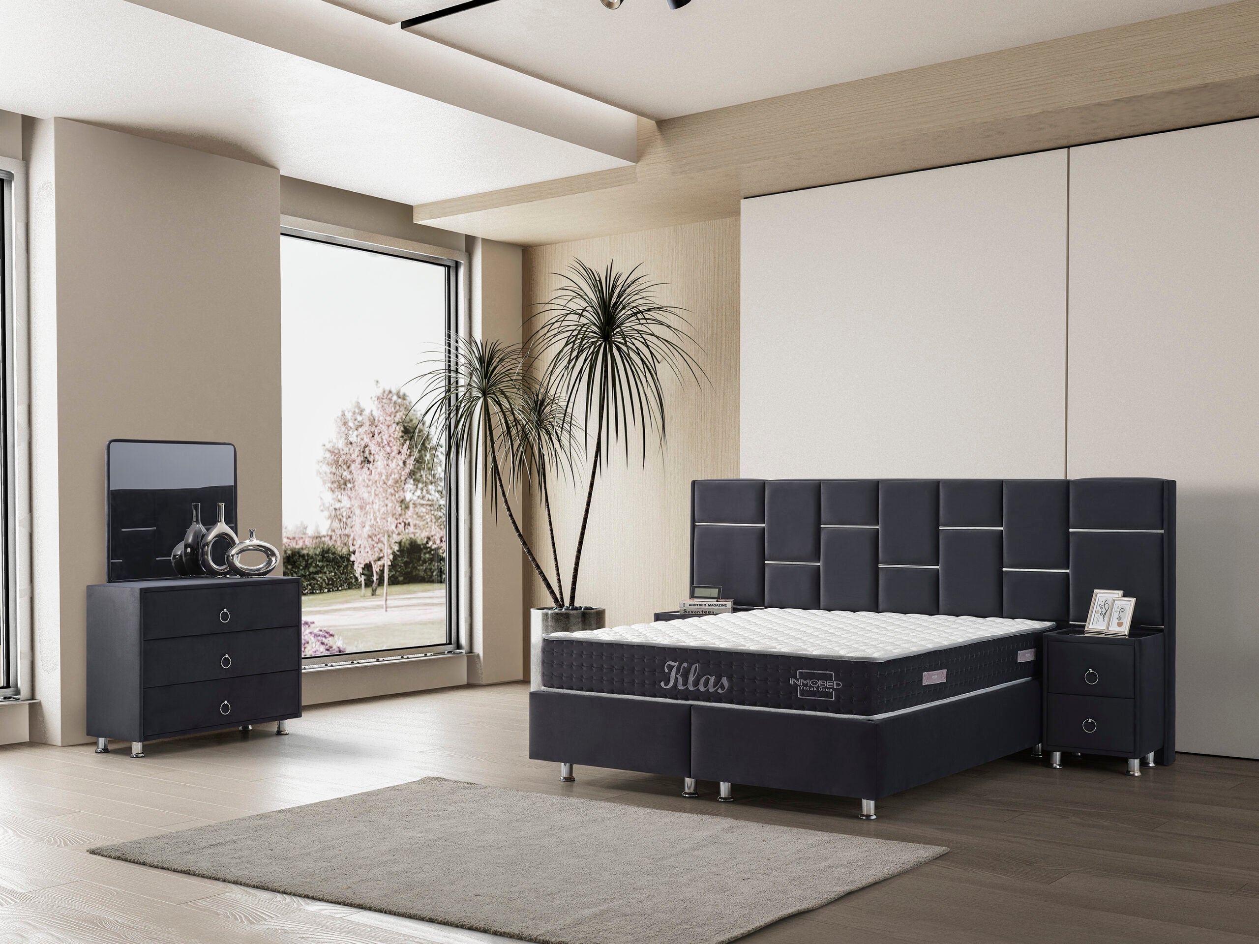 Матрак «Klas» с покет пружинна система, 26 см