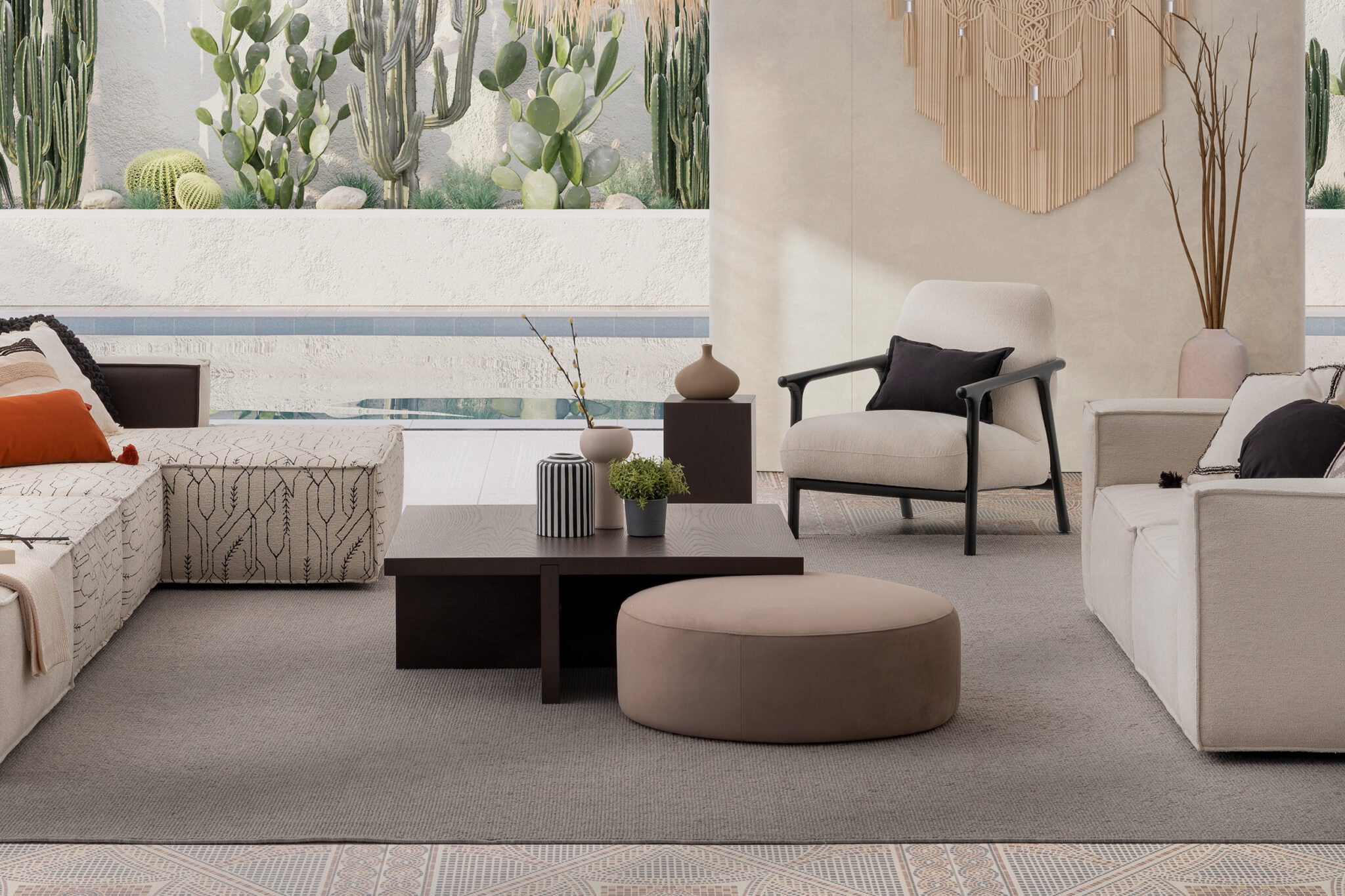 Холна маса «Lagom» с размер 103х36х103см