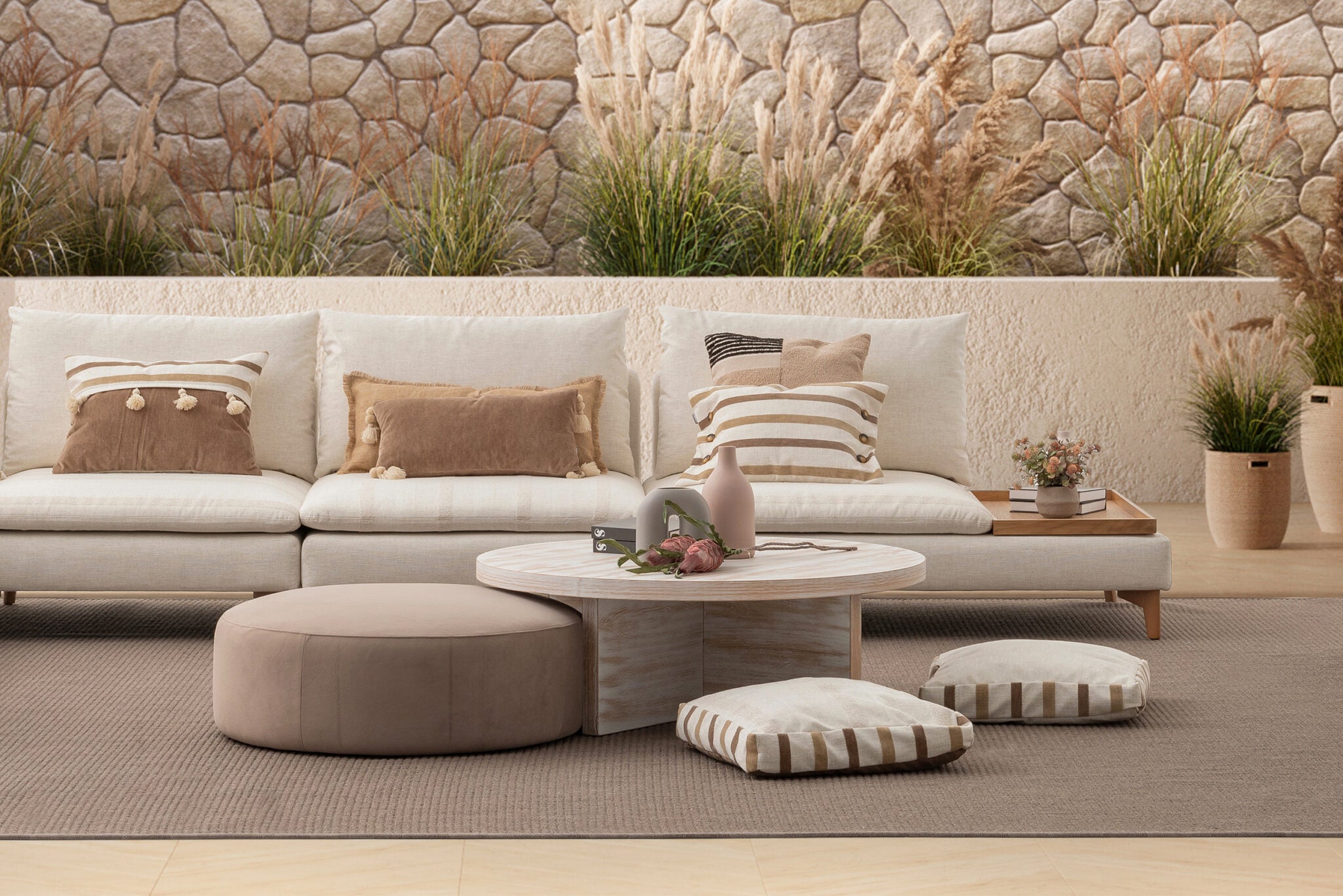 Холна маса «Lagom Round» с размер 103х36х103см