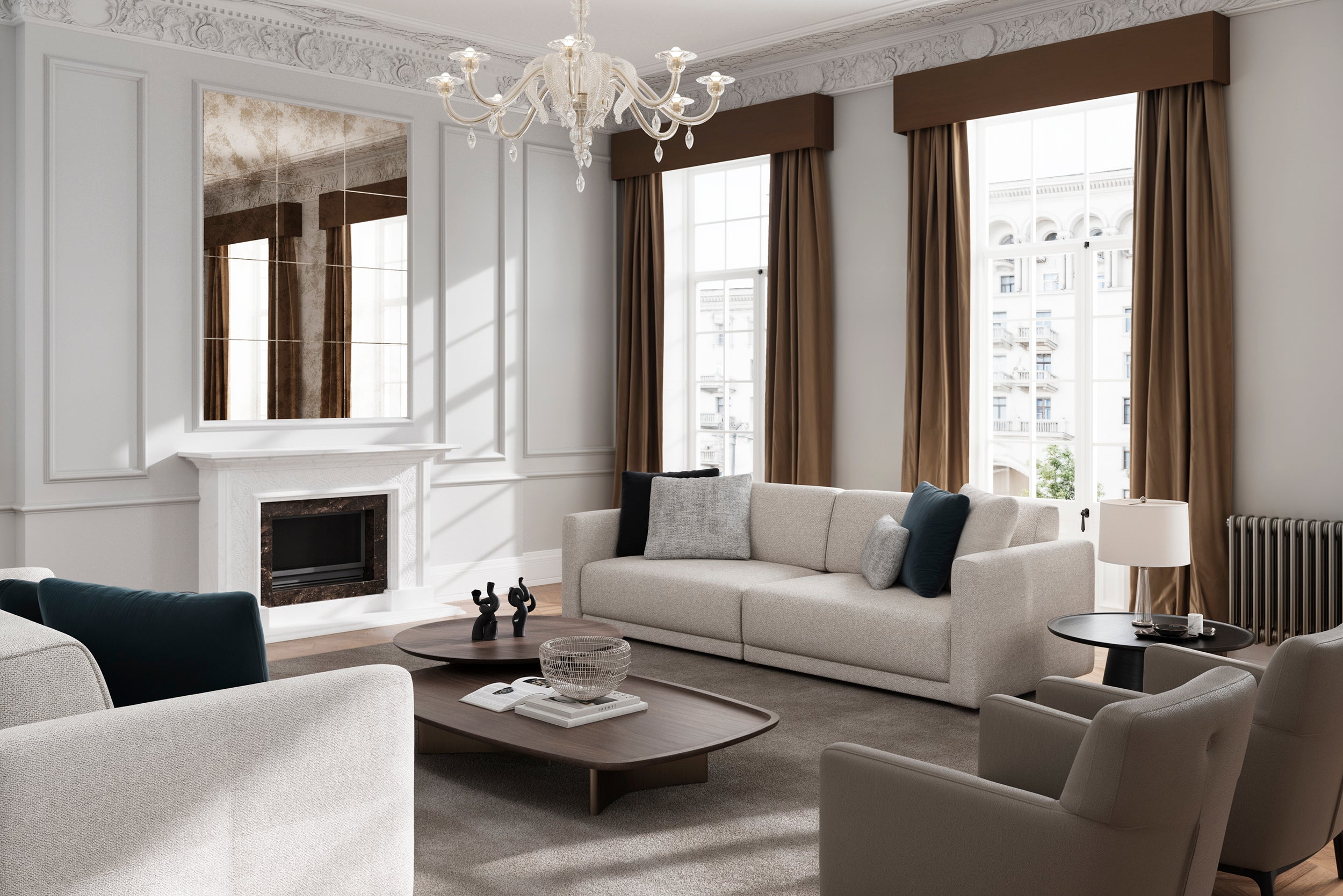 Двуместен разтегателен диван «Le Mans» - Опция 1, ширина 158см