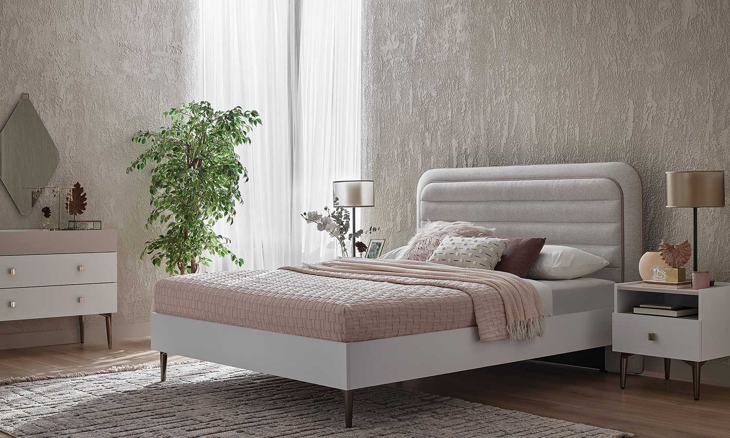 Скрин «Lumina» с три чекмеджета, размер 100х80х48см