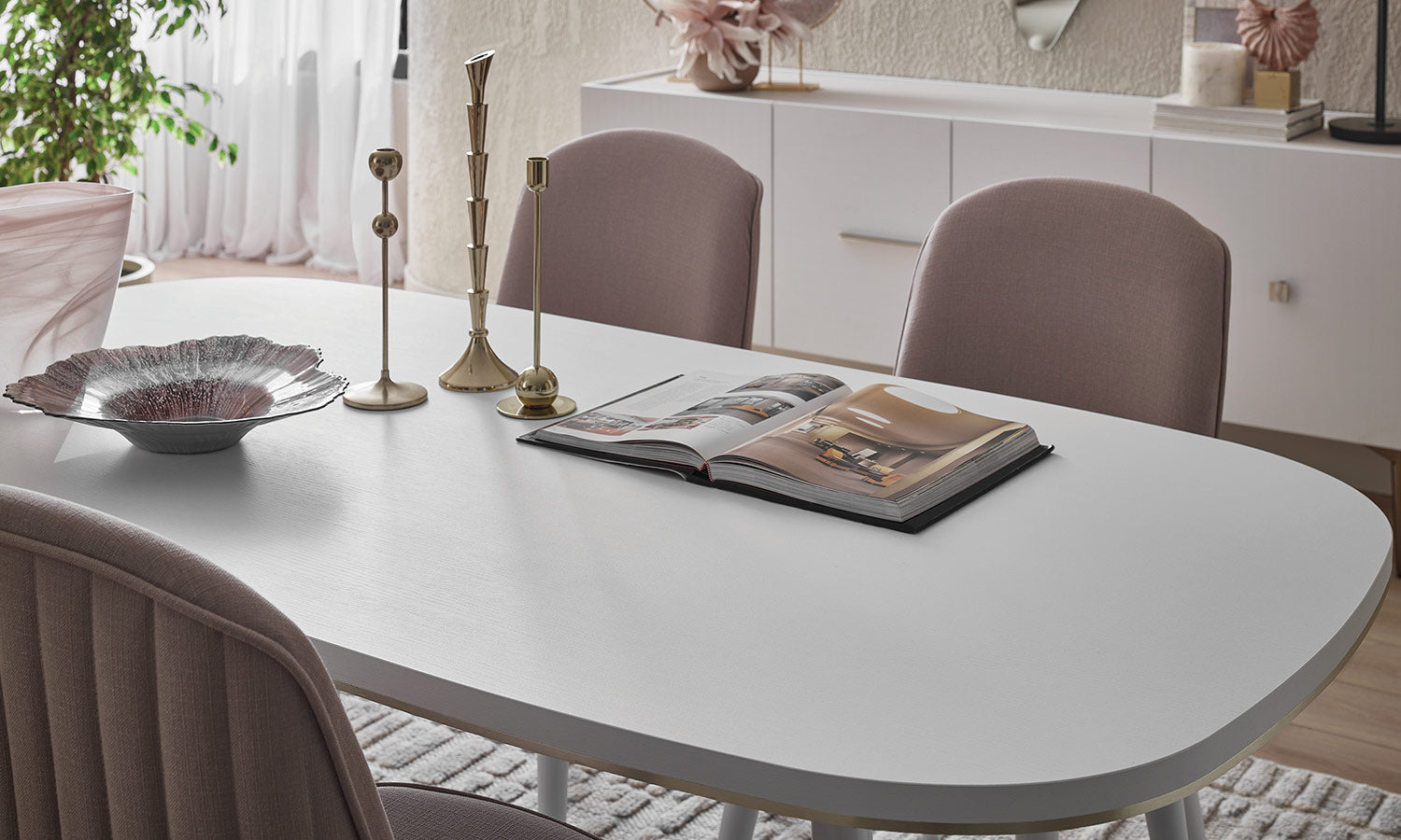 Трапезна маса «Lumina» с размер 180х75х95см