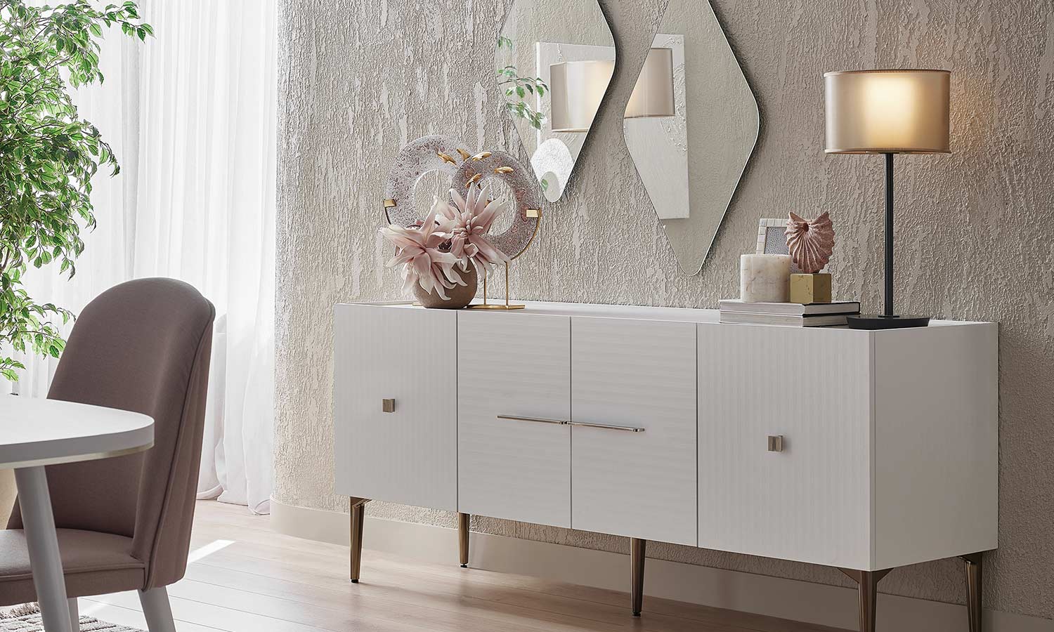 Бюфет «Lumina» с размер 187х77х48см