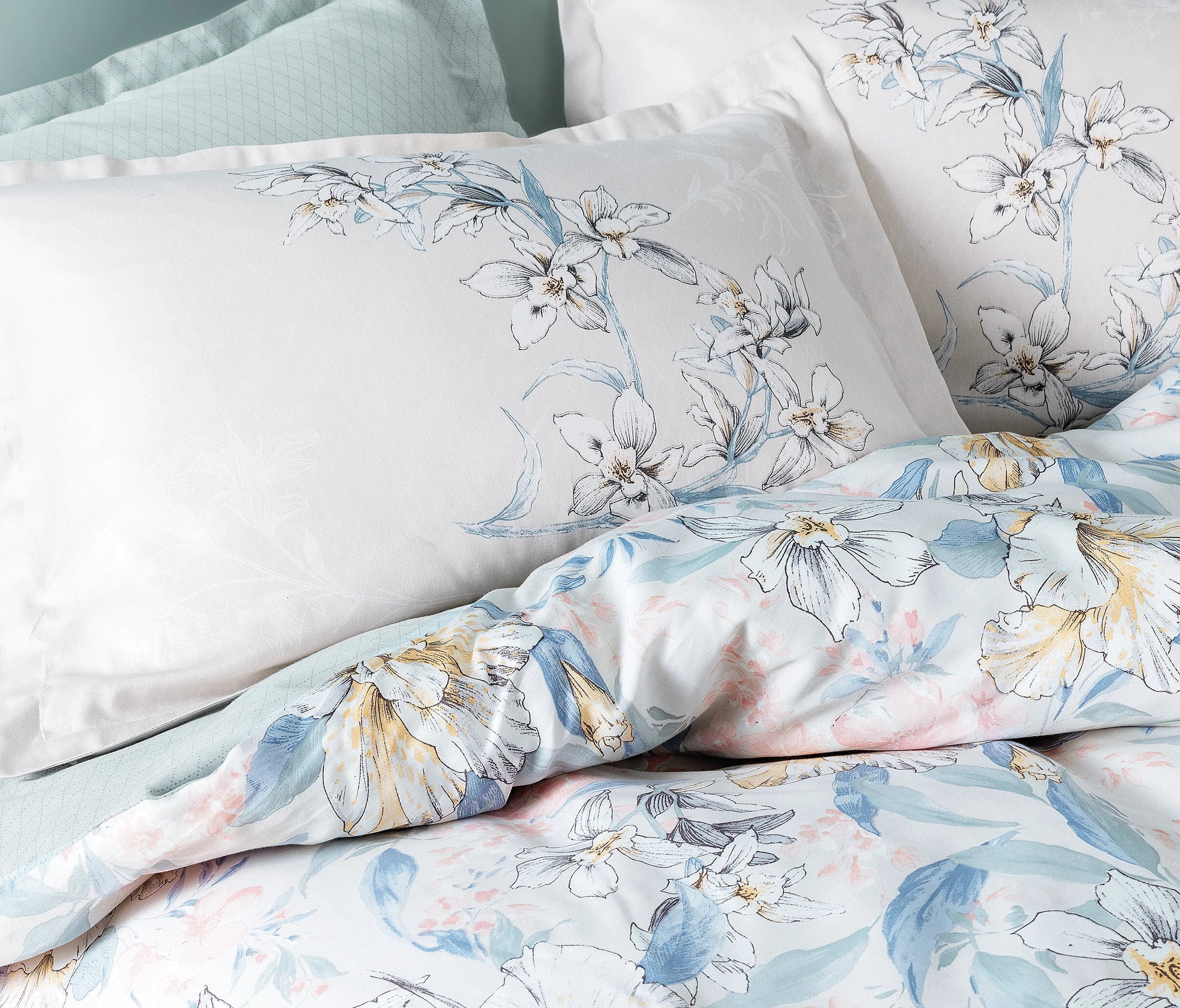 Двоен спален комплкет «Madre» - 4 части, памучен сатен