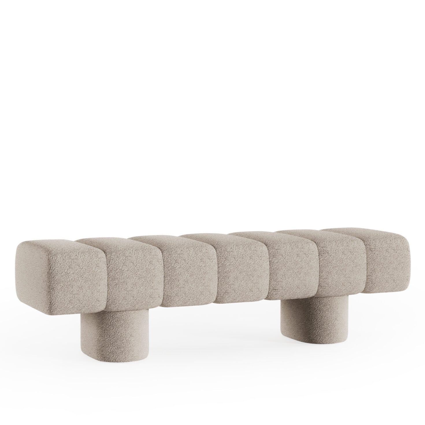 Пейка Minty с естествена кожа, размер 153х41х48см